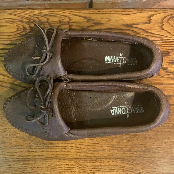Minnetonka Moosehide Mocs - Picture 4 of 9